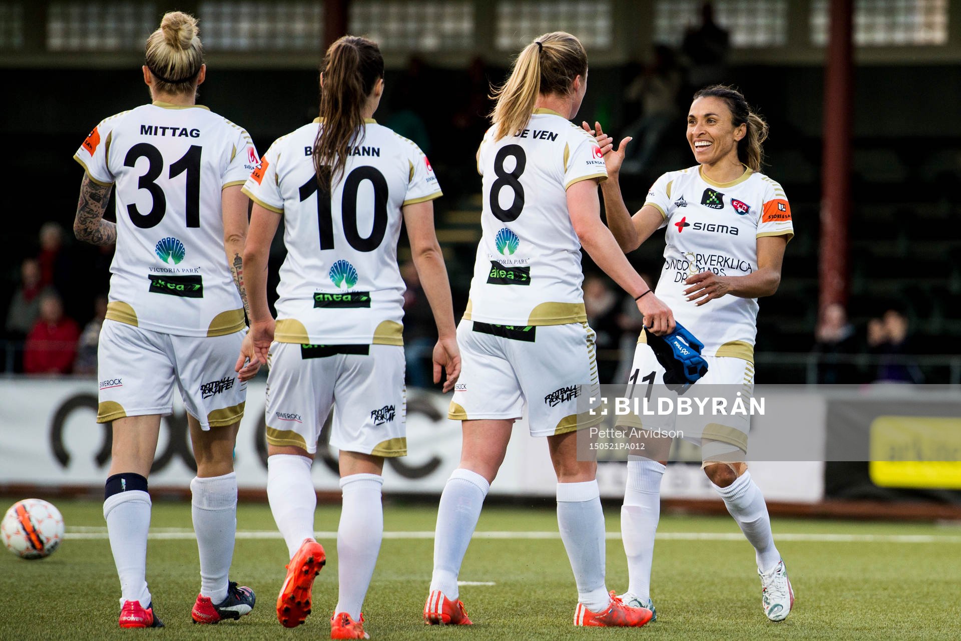 Rosengårds Kirsten Van De Ven och Marta Viera Da Silva