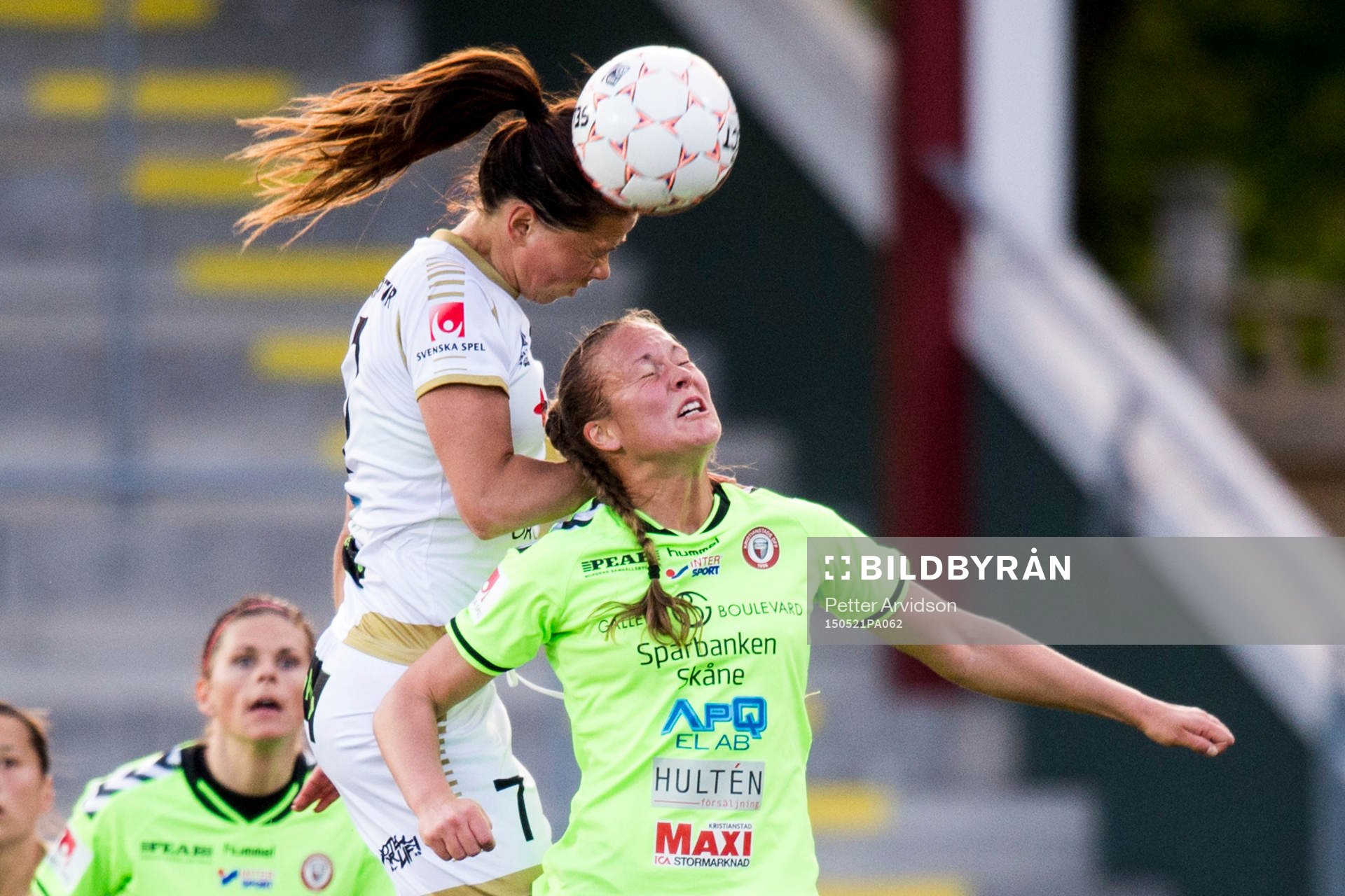 Rosengårds Sara Björk Gunnarsdottir och Kristianstads