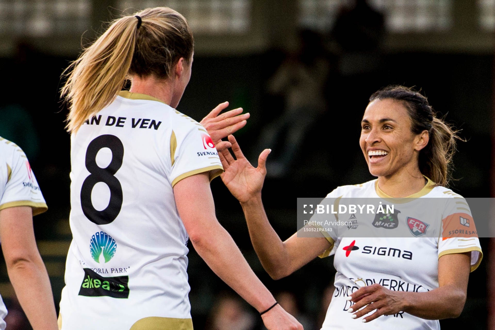 Rosengårds Kirsten Van De Ven och Marta Viera Da Silva