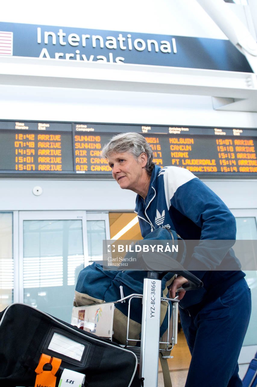 Sveriges förbundskapten Pia Sundhage