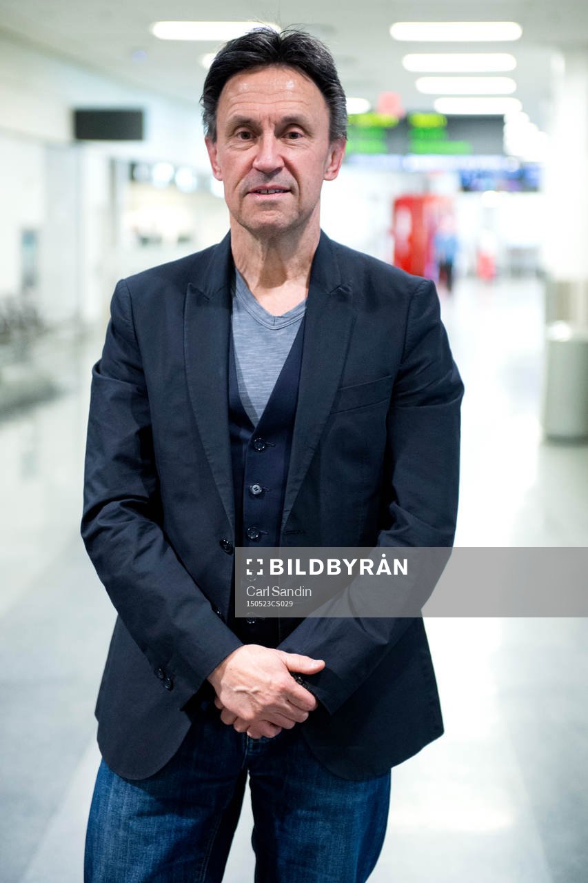 Expressen reporter Mats Bråstedt poserar för ett  porträtt den 23 maj 2015 i Toronto.