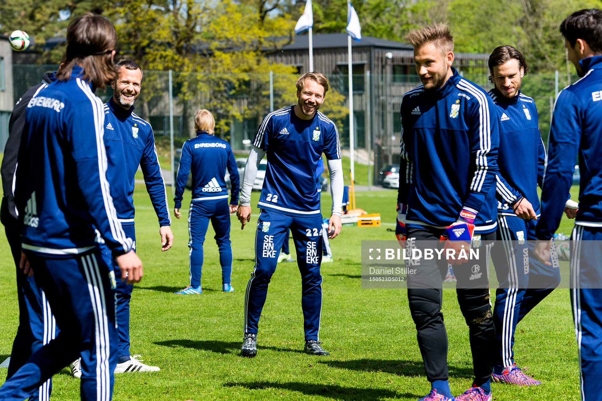 En glad Adam Johansson