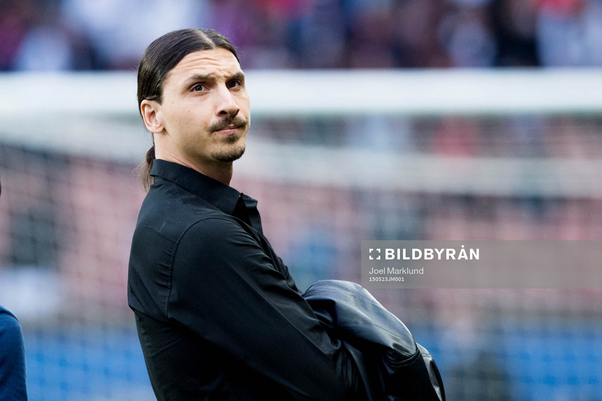 s Zlatan Ibrahimovic före fotbollsmatchen i Ligue 1 mellan