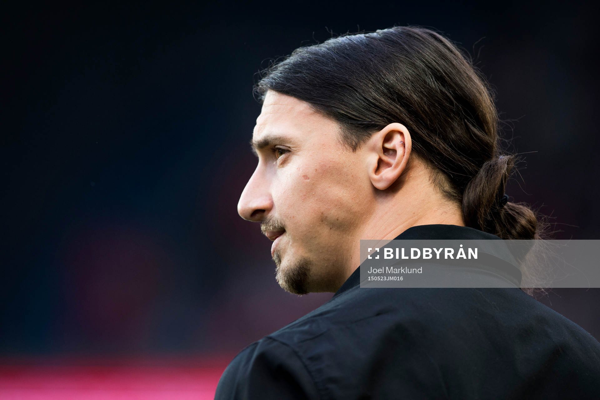 s Zlatan Ibrahimovic före fotbollsmatchen i Ligue 1 mellan