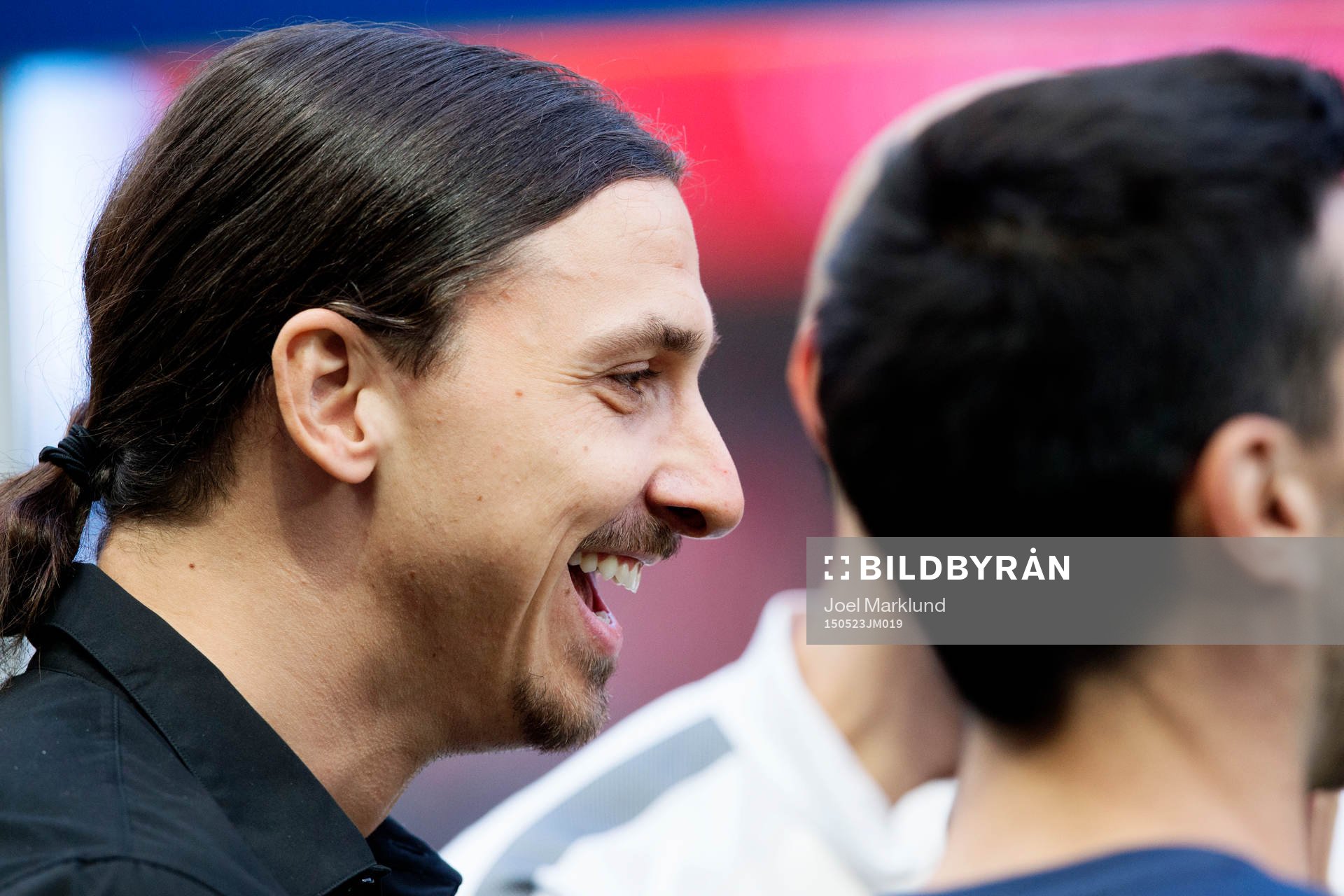 s Zlatan Ibrahimovic före fotbollsmatchen i Ligue 1 mellan