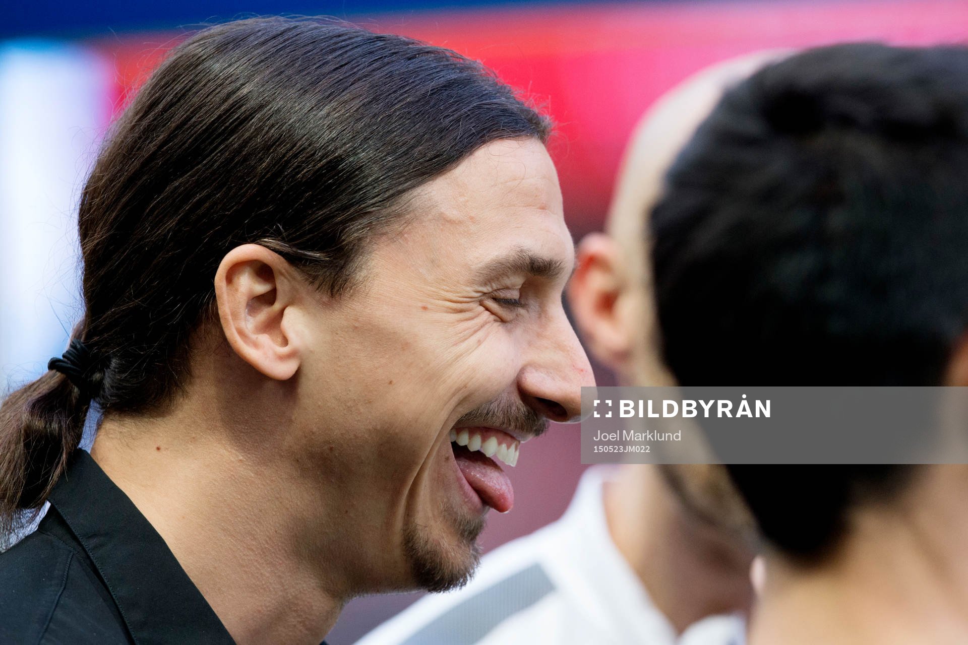 s Zlatan Ibrahimovic före fotbollsmatchen i Ligue 1 mellan