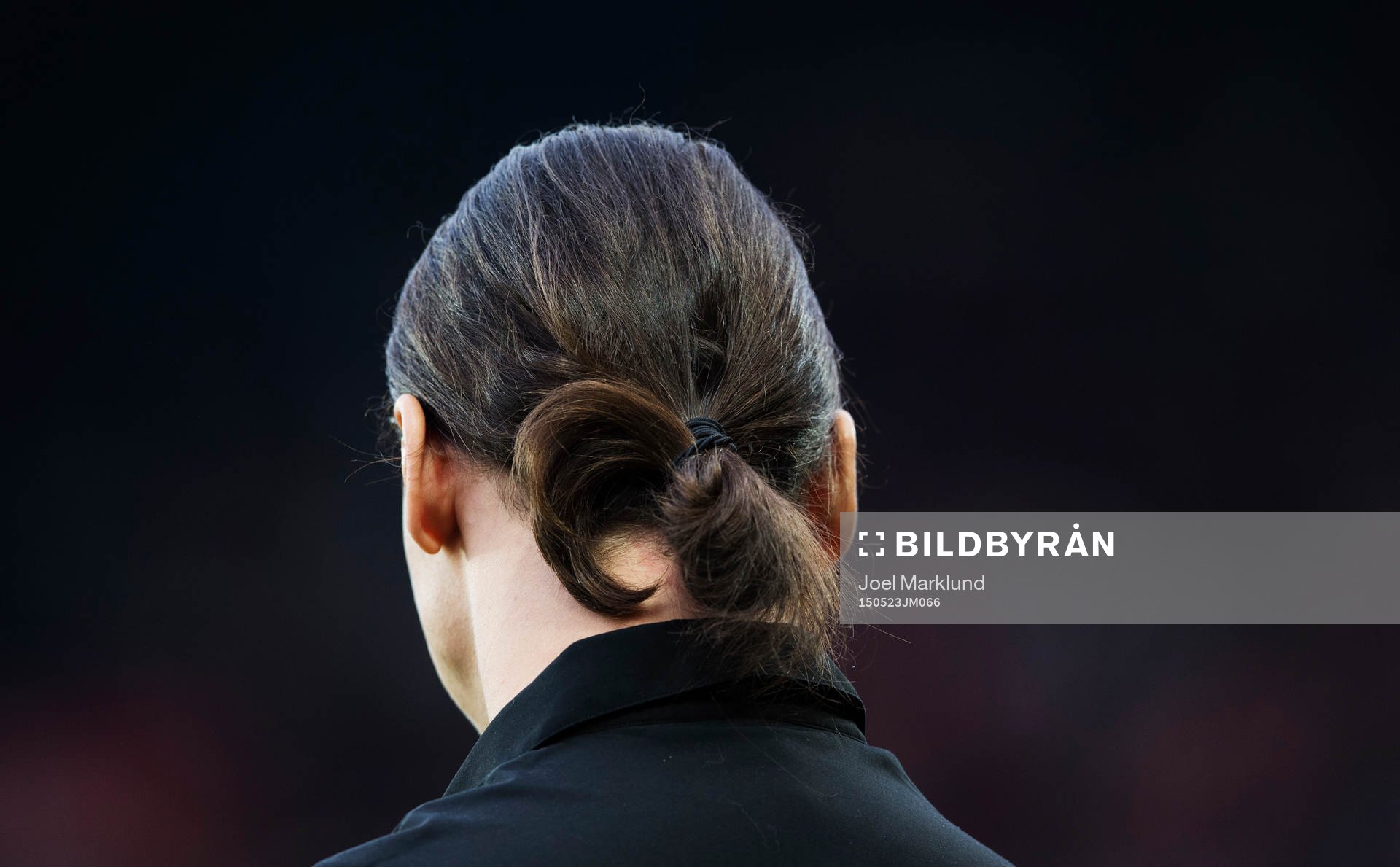 s Zlatan Ibrahimovic med en hästsvans