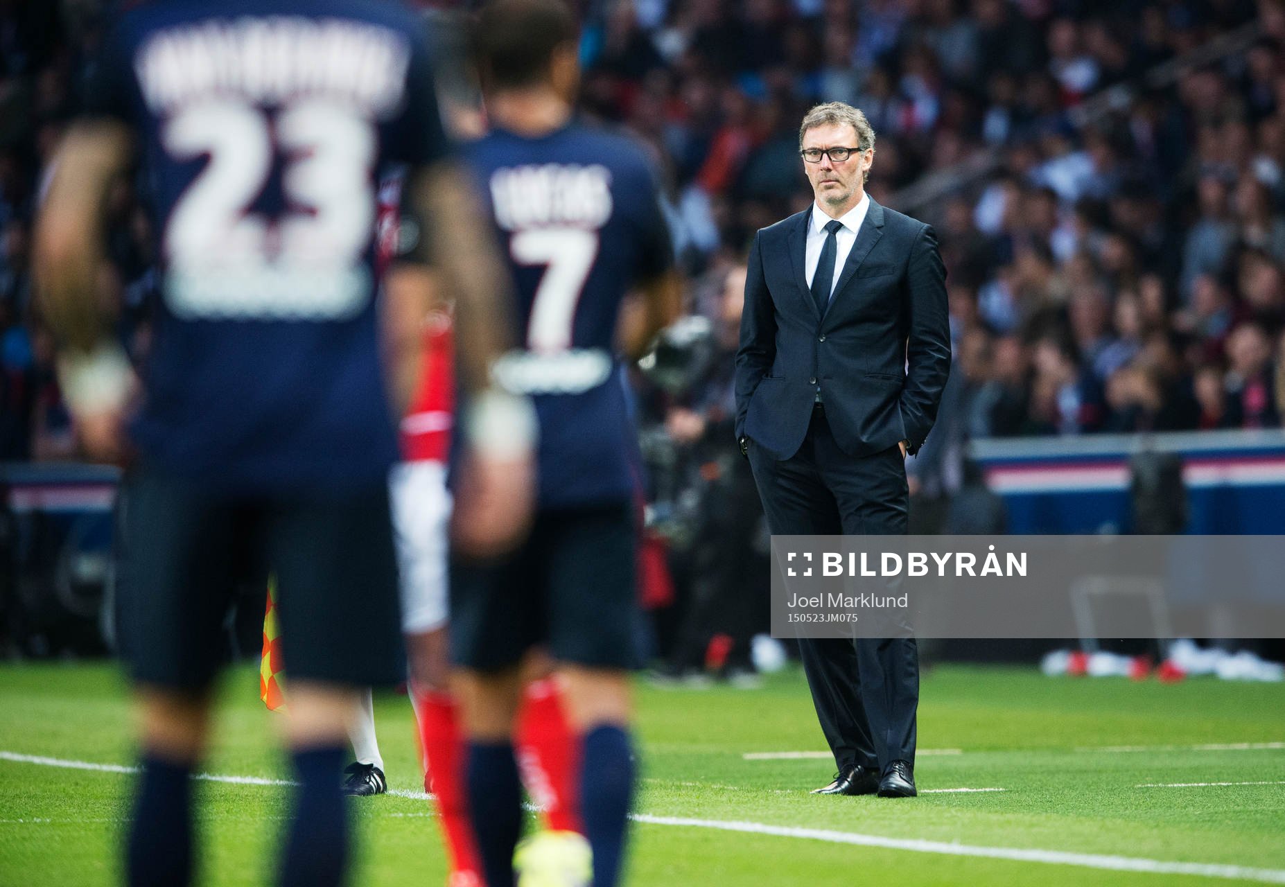 s tränare Laurent Blanc
