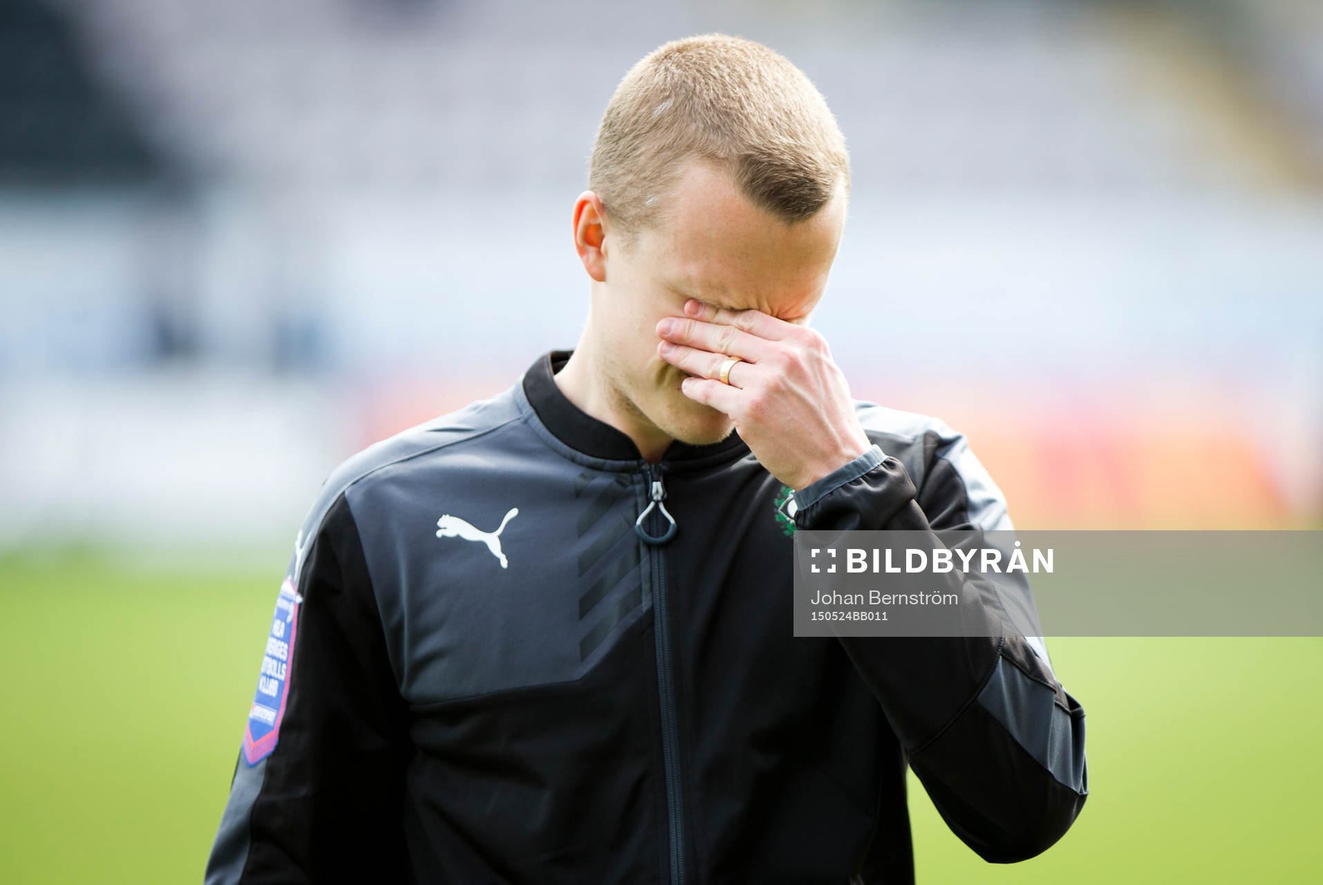 Örebros Daniel Gustavsson deppar