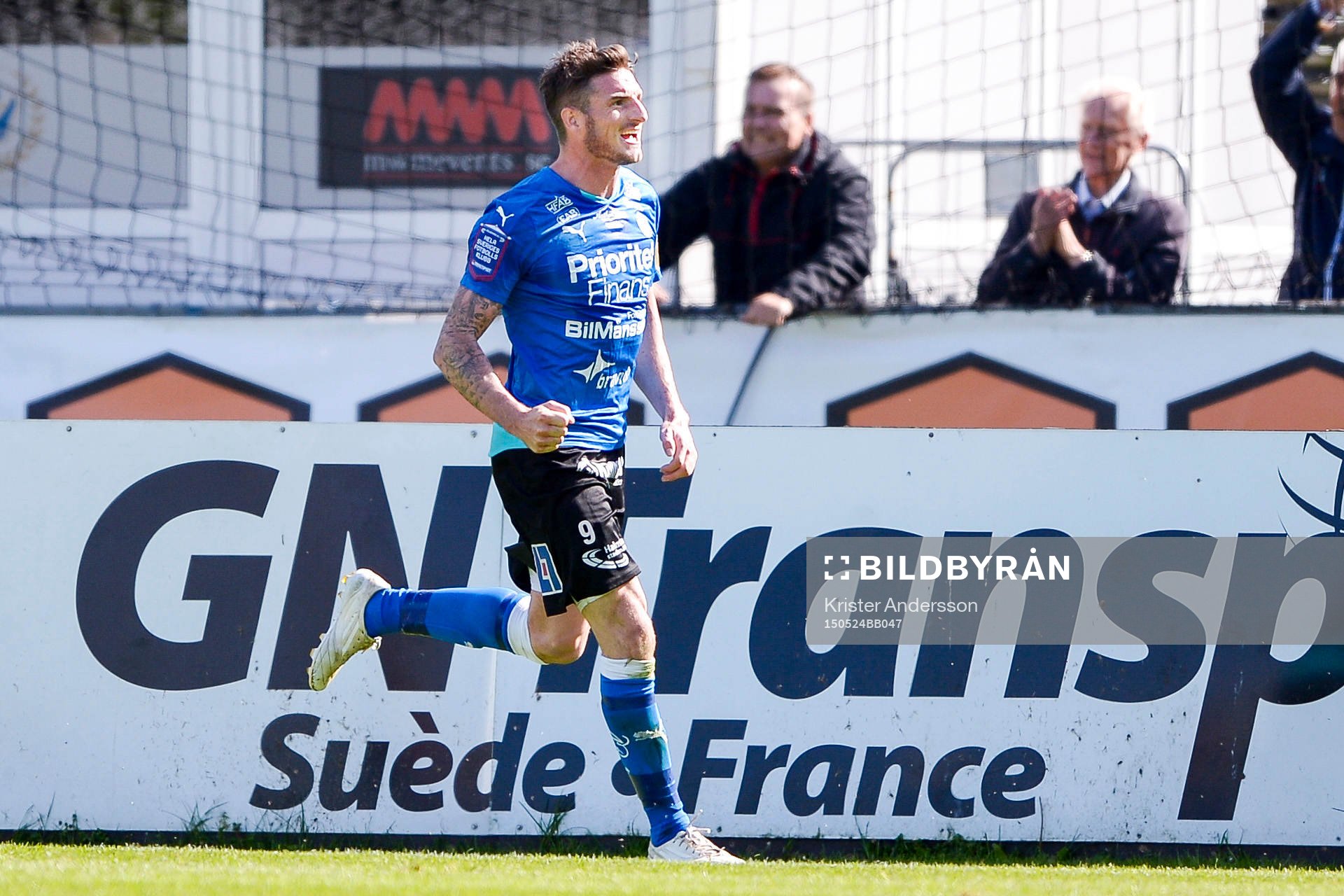 Halmstads James Keene jublar
