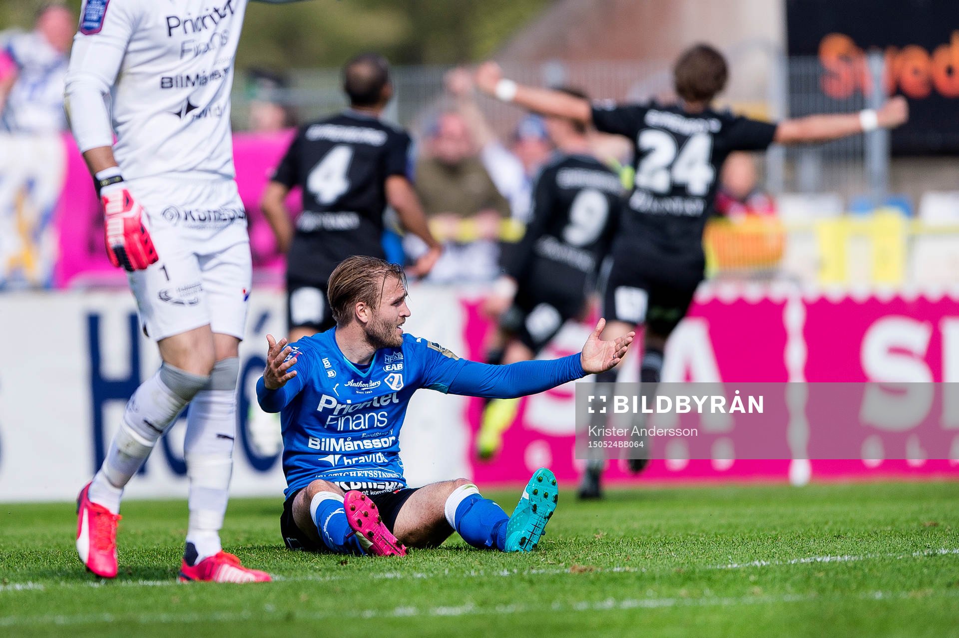 Halmstads Jesper Westerberg deppar