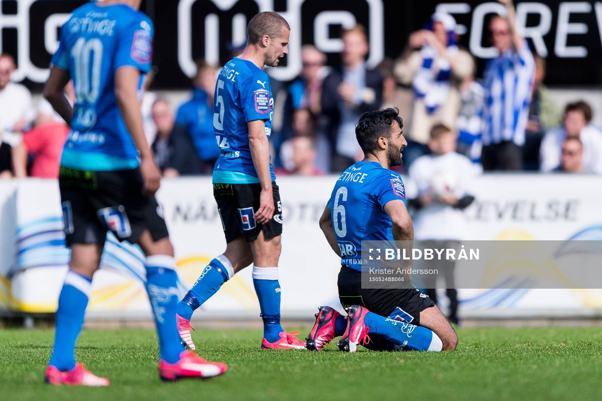 Halmstads Christoffer Andersson och Mohammed Ali Khan