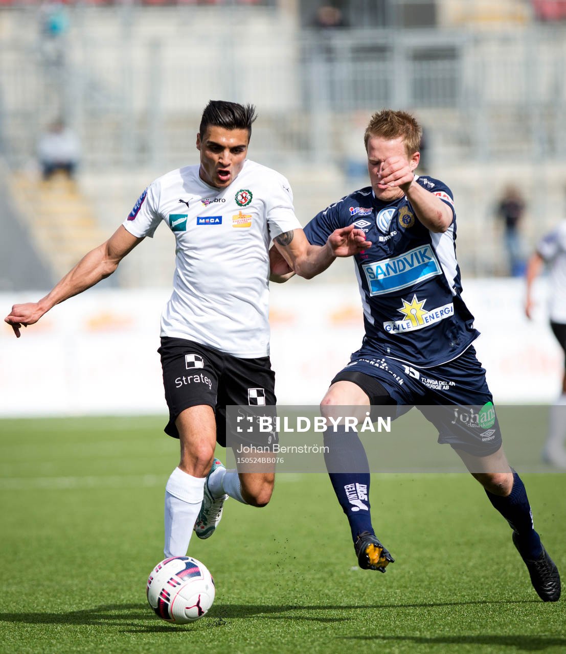 Örebros Ahmed Yasin och Gefles Martin Rauschenberg