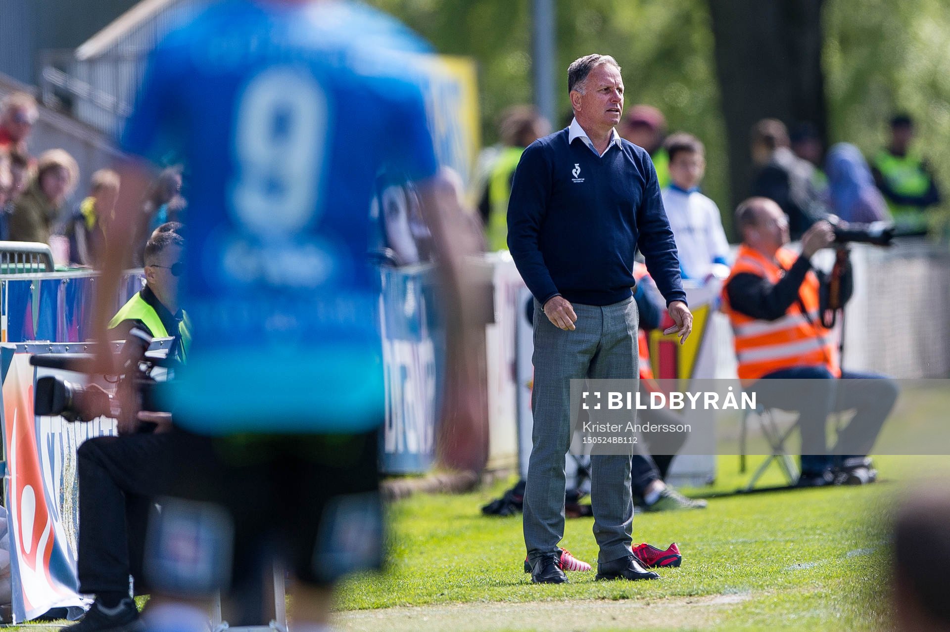 Halmstads tränare Janne Jönsson