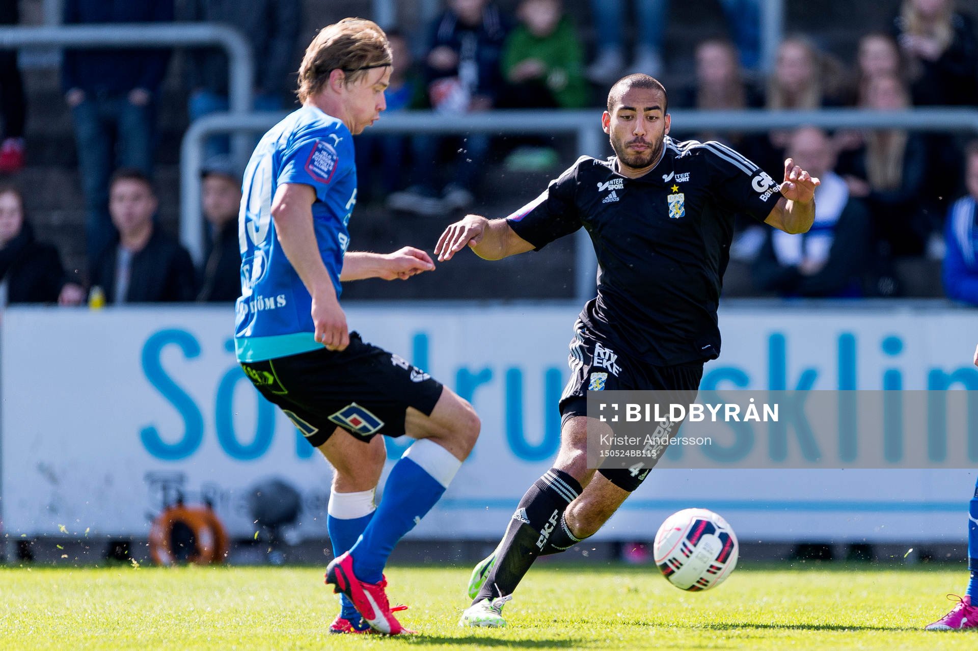 Halmstads Snorre Krogsgård och IFK Göteborgs Haitam