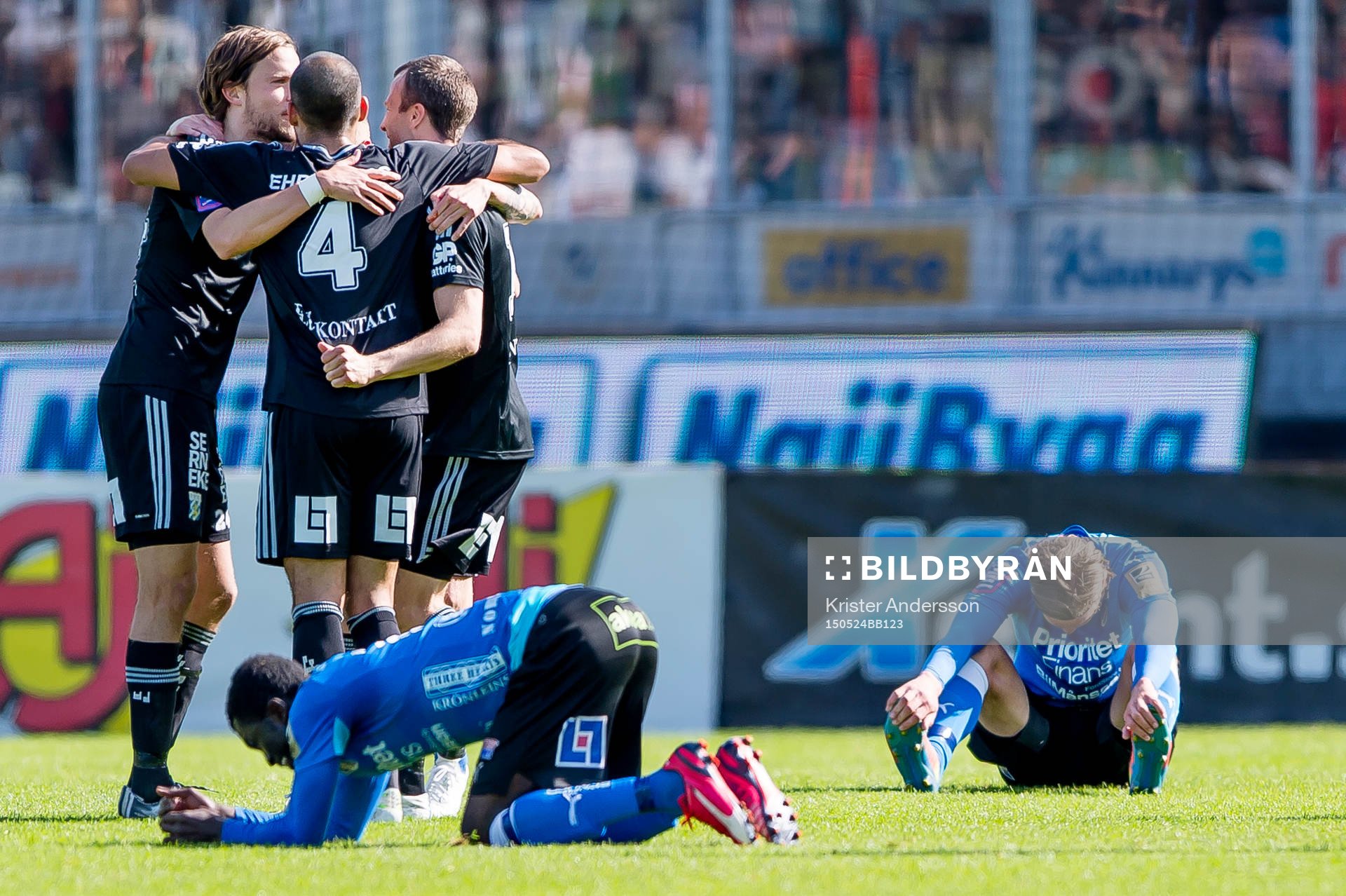Halmstads spelare deppar