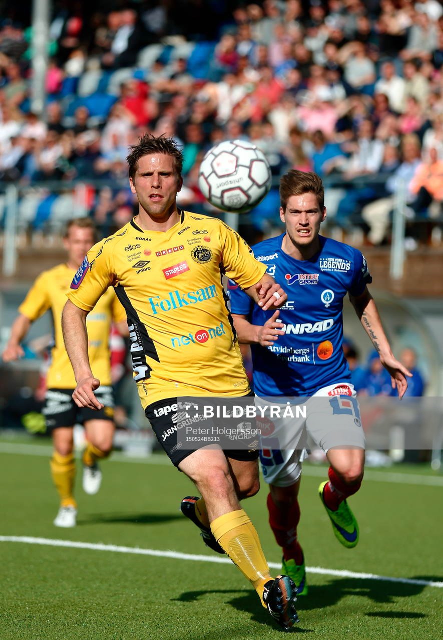 Elfsborgs Anders Svensson och Åtvidabergs Victor Sköld