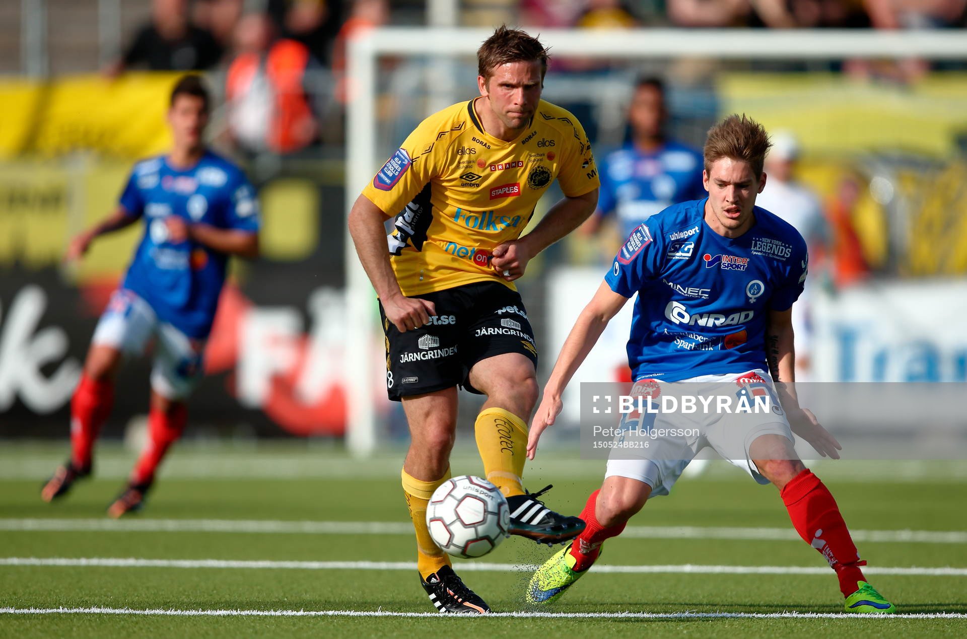 Elfsborgs Anders Svensson och Åtvidabergs Victor Sköld