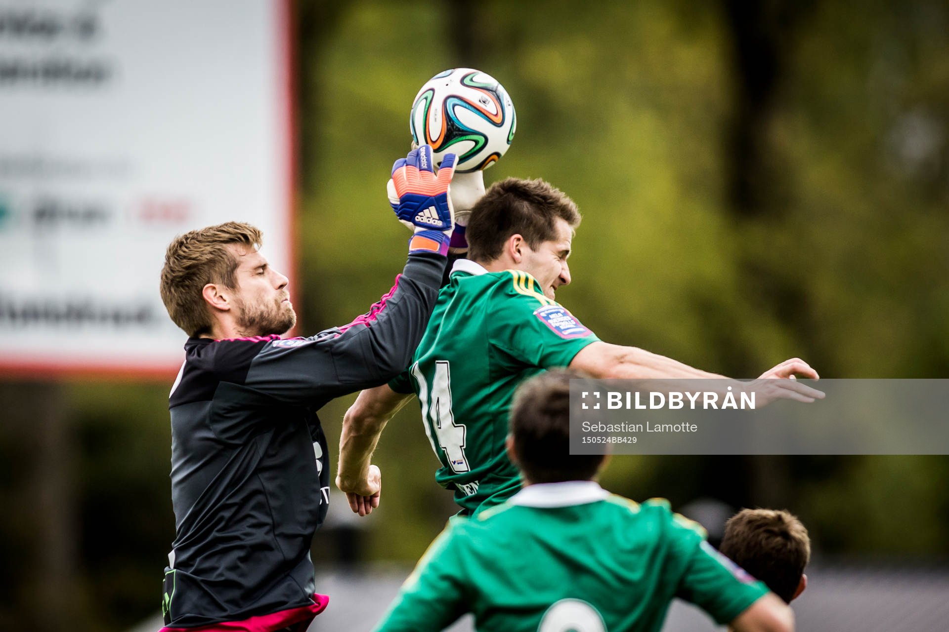 Ängelholms målvakt Oscar Berglund