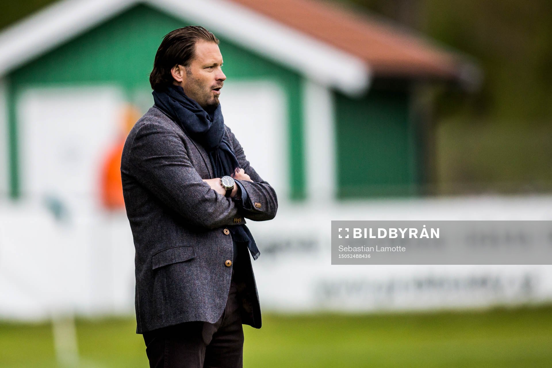 Ängelholms tränare Joakim Persson