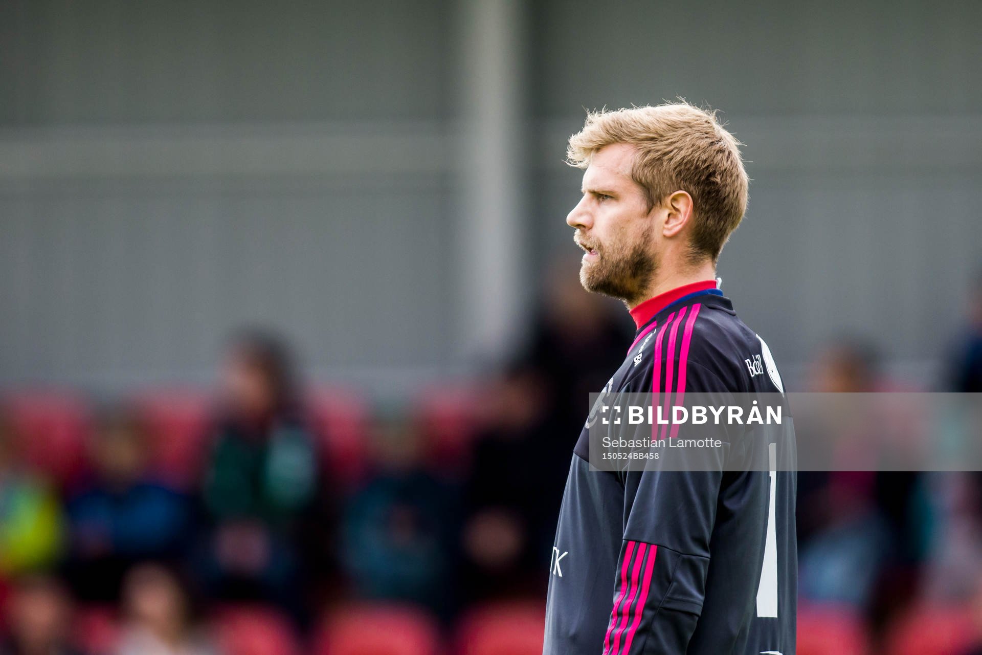 Ängelholms målvakt Oscar Berglund