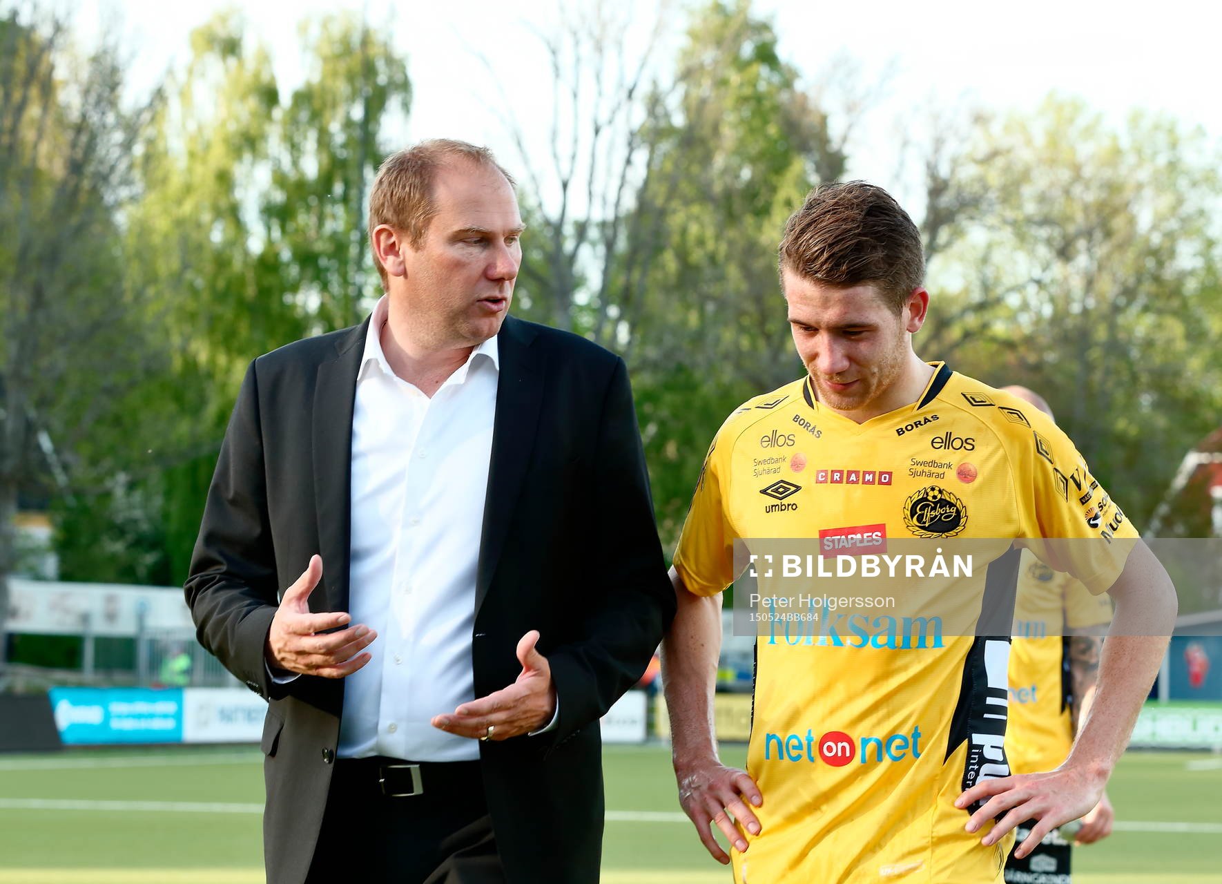 Elfsborgs tränare Magnus Haglund