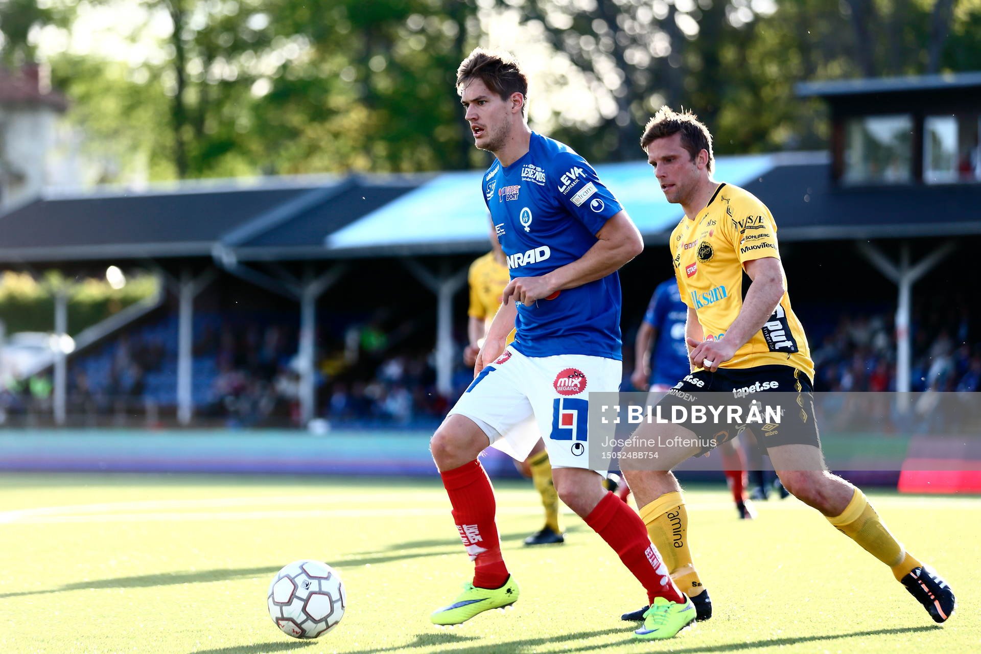 Åtvidabergs Victor Sköld och Elfsborgs Anders Svensson