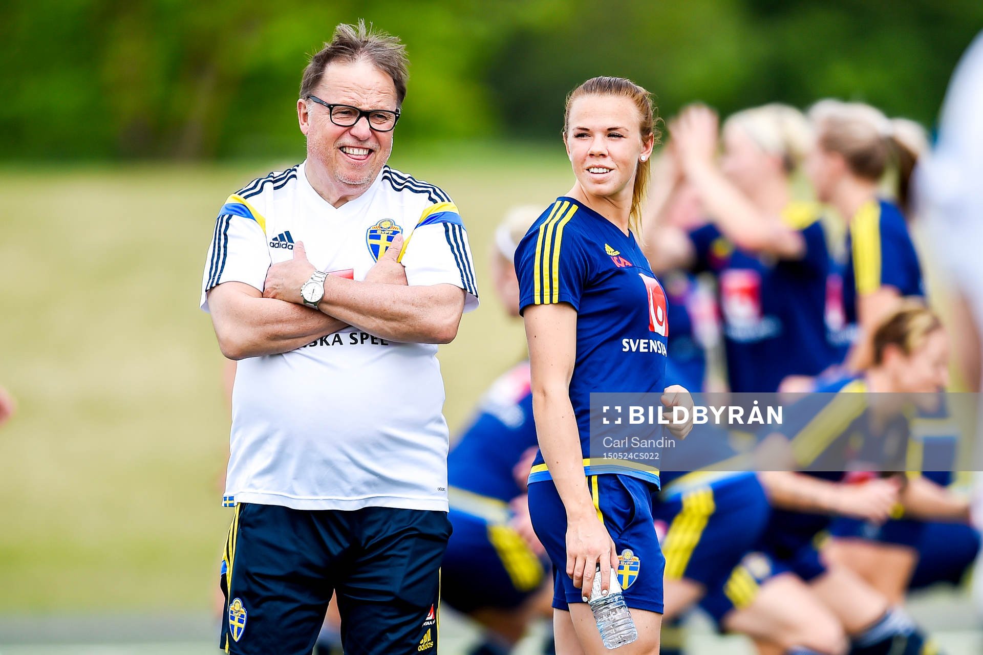 Sveriges läkare Yelverton Tegner och Jessica Samuelsson