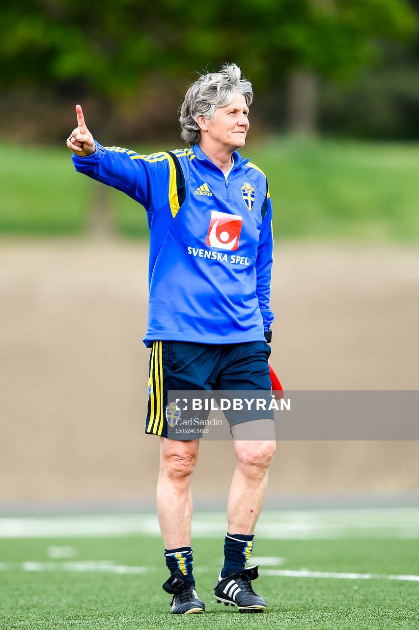 Sveriges Förbundskapten Pia Sundhage
