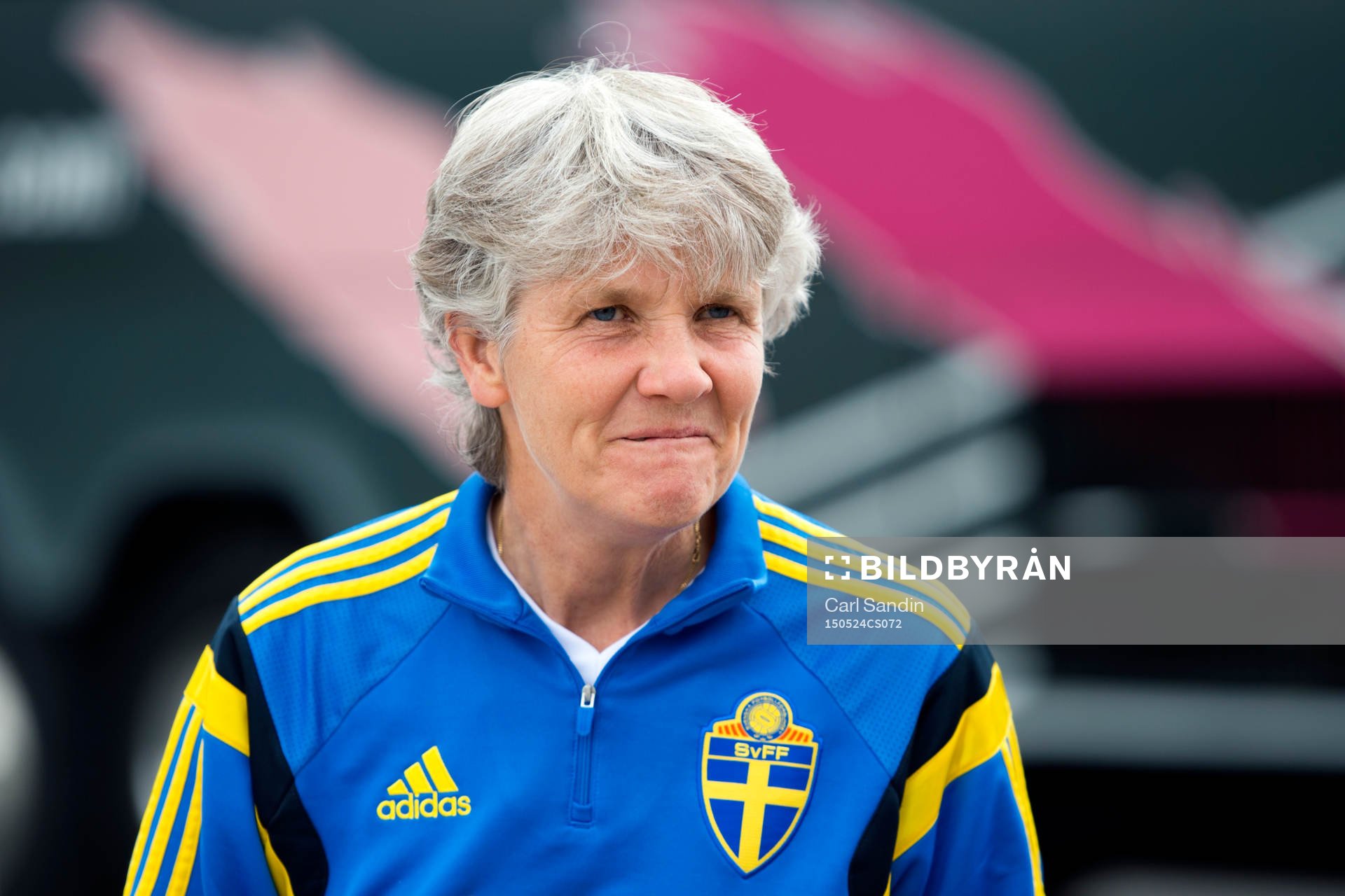 Sveriges förbundskapten Pia Sundhage