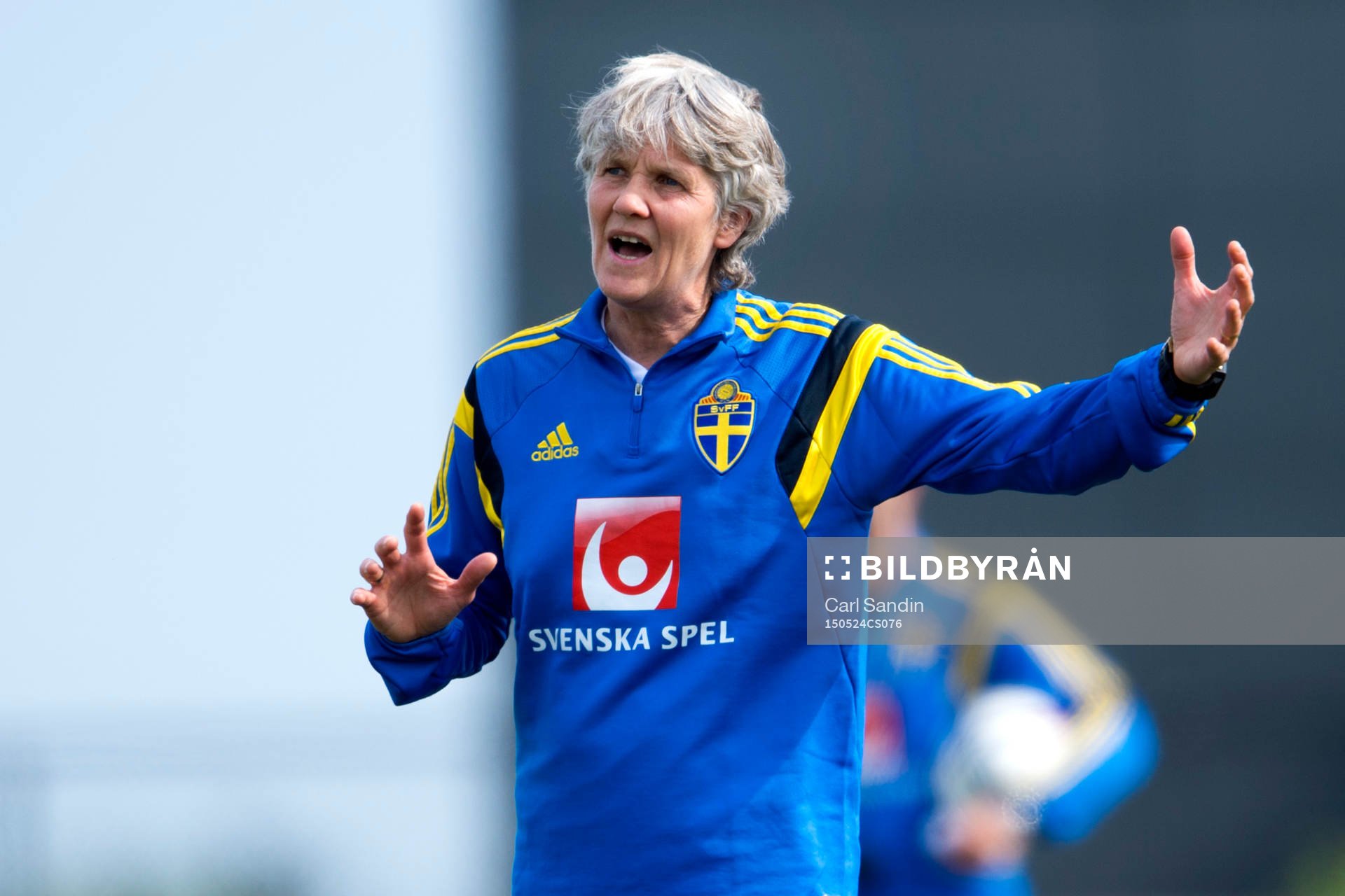 Sveriges förbundskapten Pia Sundhage