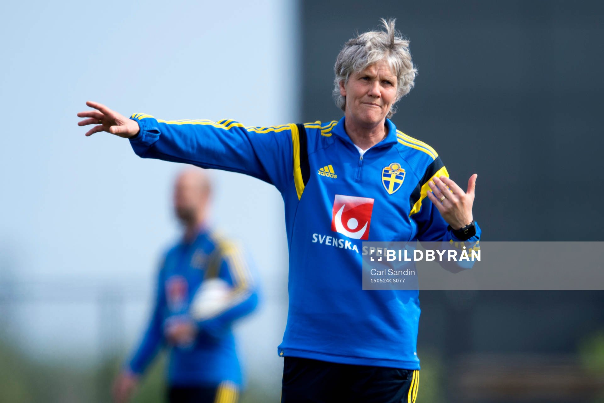 Sveriges förbundskapten Pia Sundhage