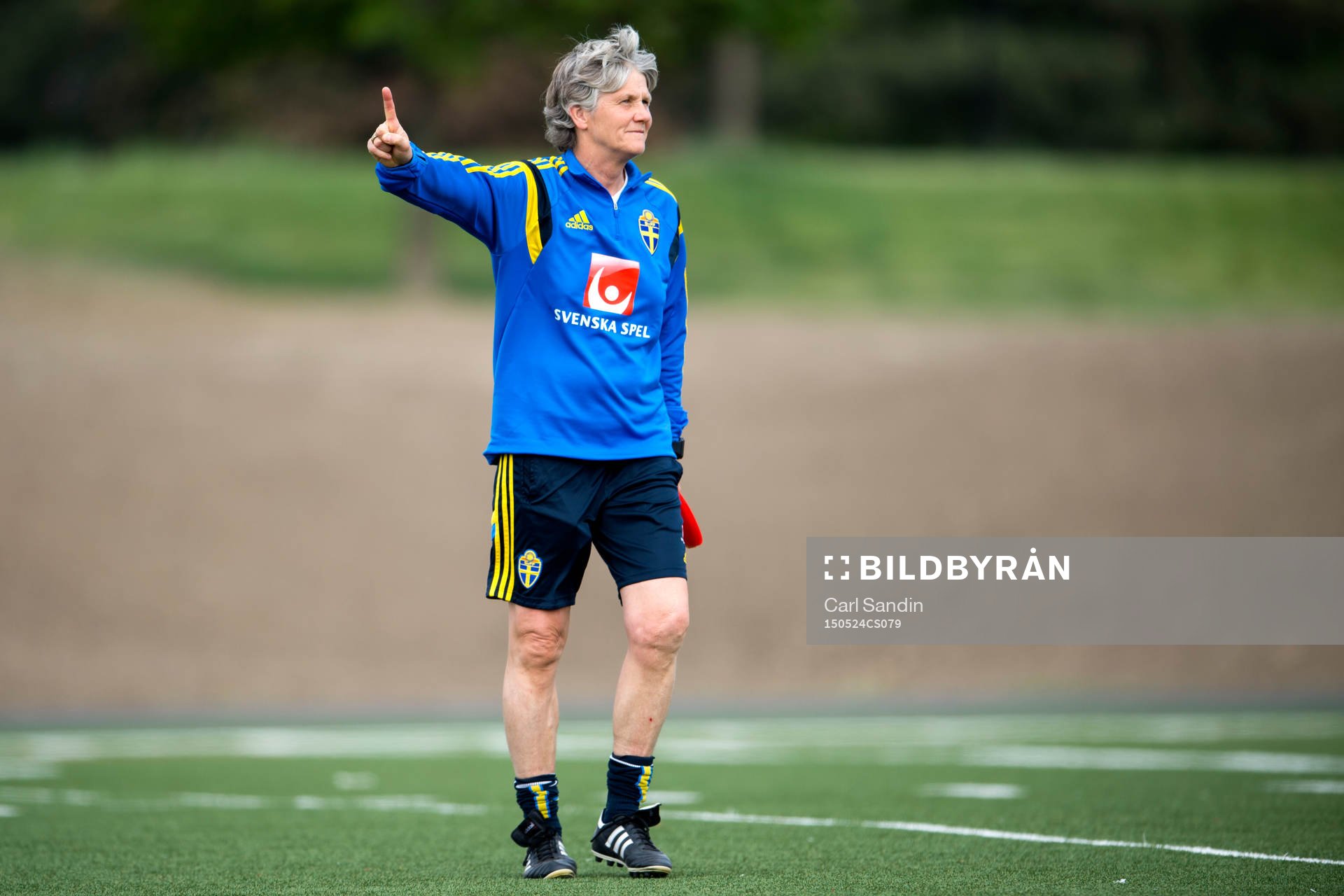 Sveriges förbundskapten Pia Sundhage