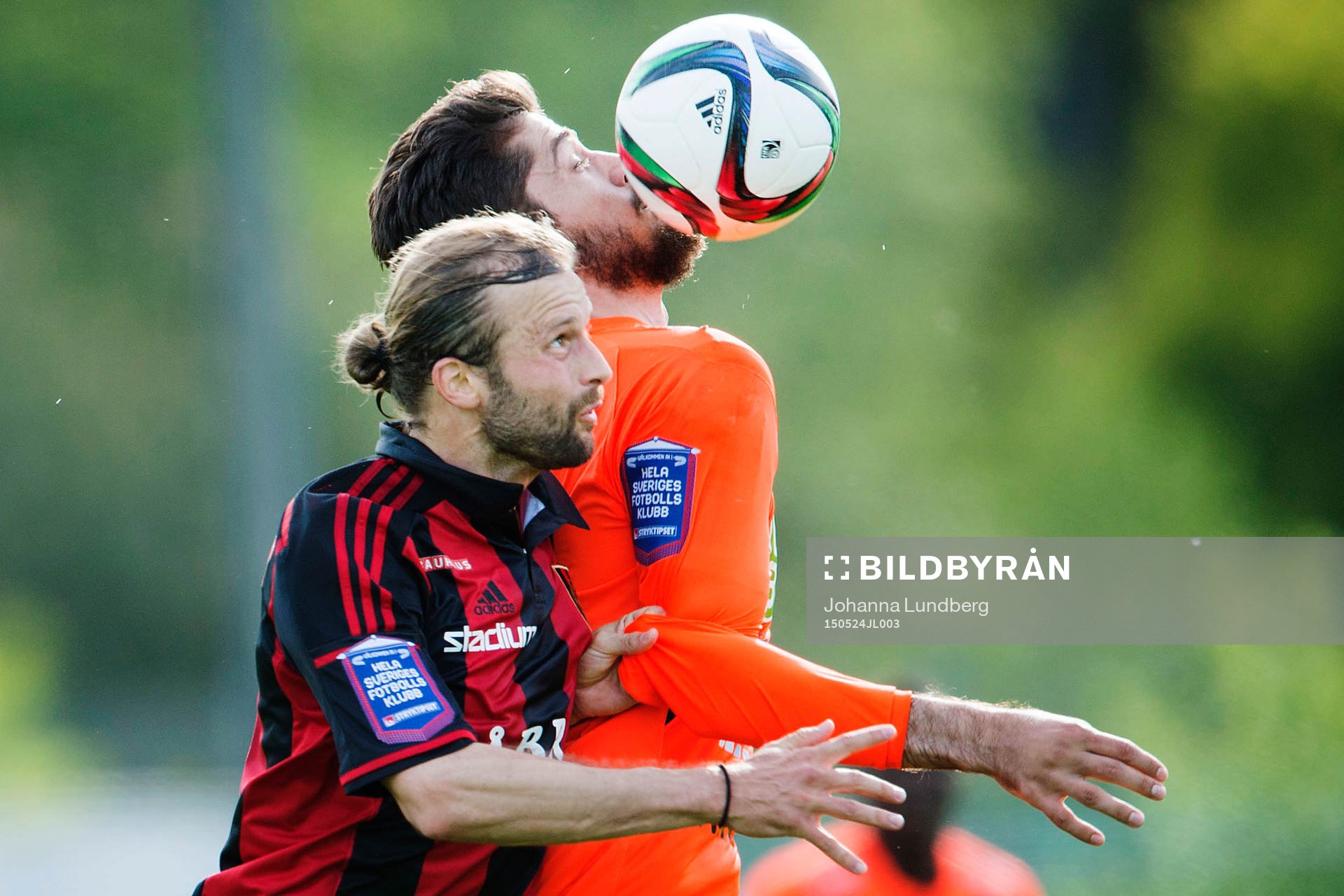Brommapojkarnas Isak Nylén och Varbergs Ajsel Kujovic