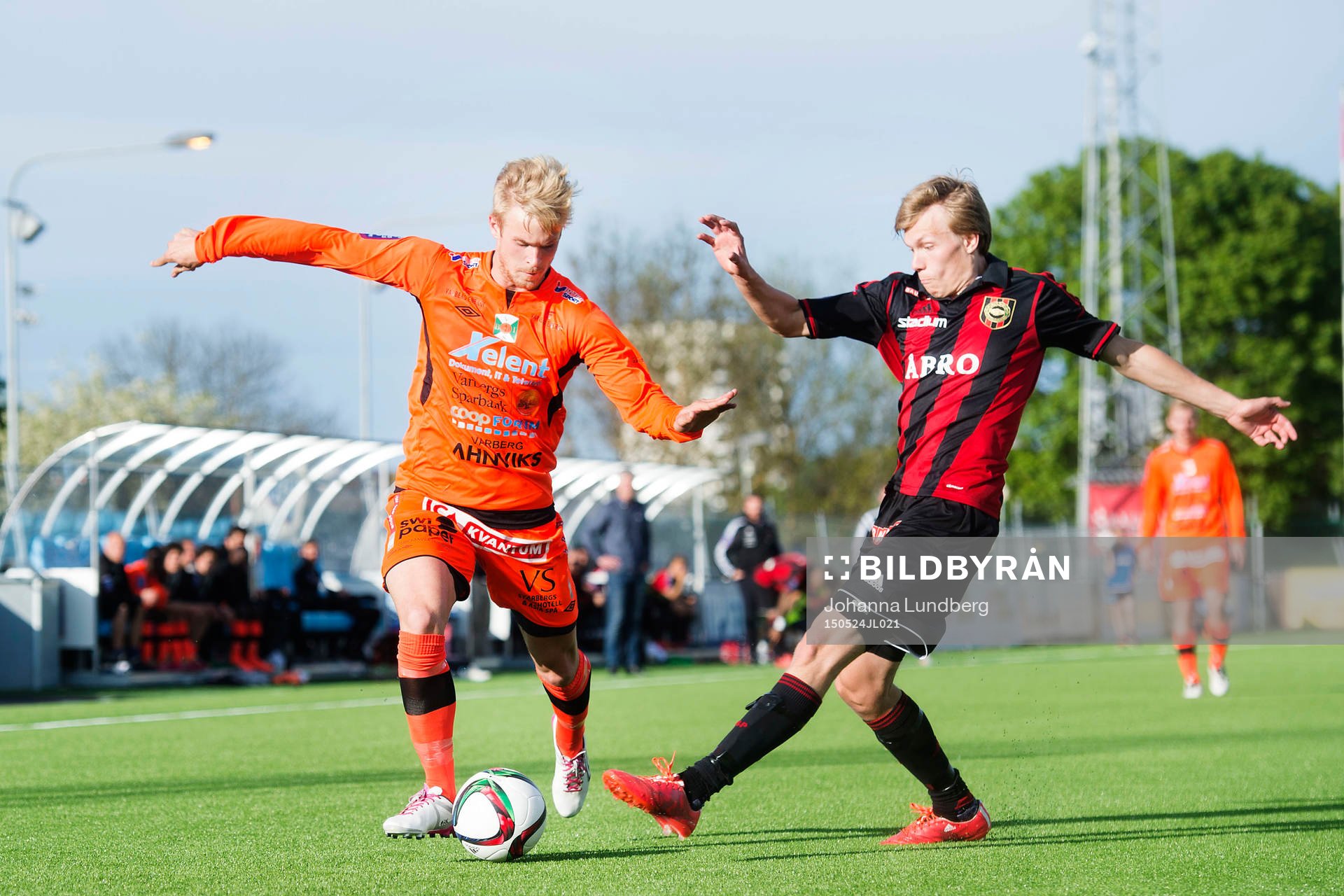 Varbergs Mats André Kaland och Brommapojkarnas Jonathan