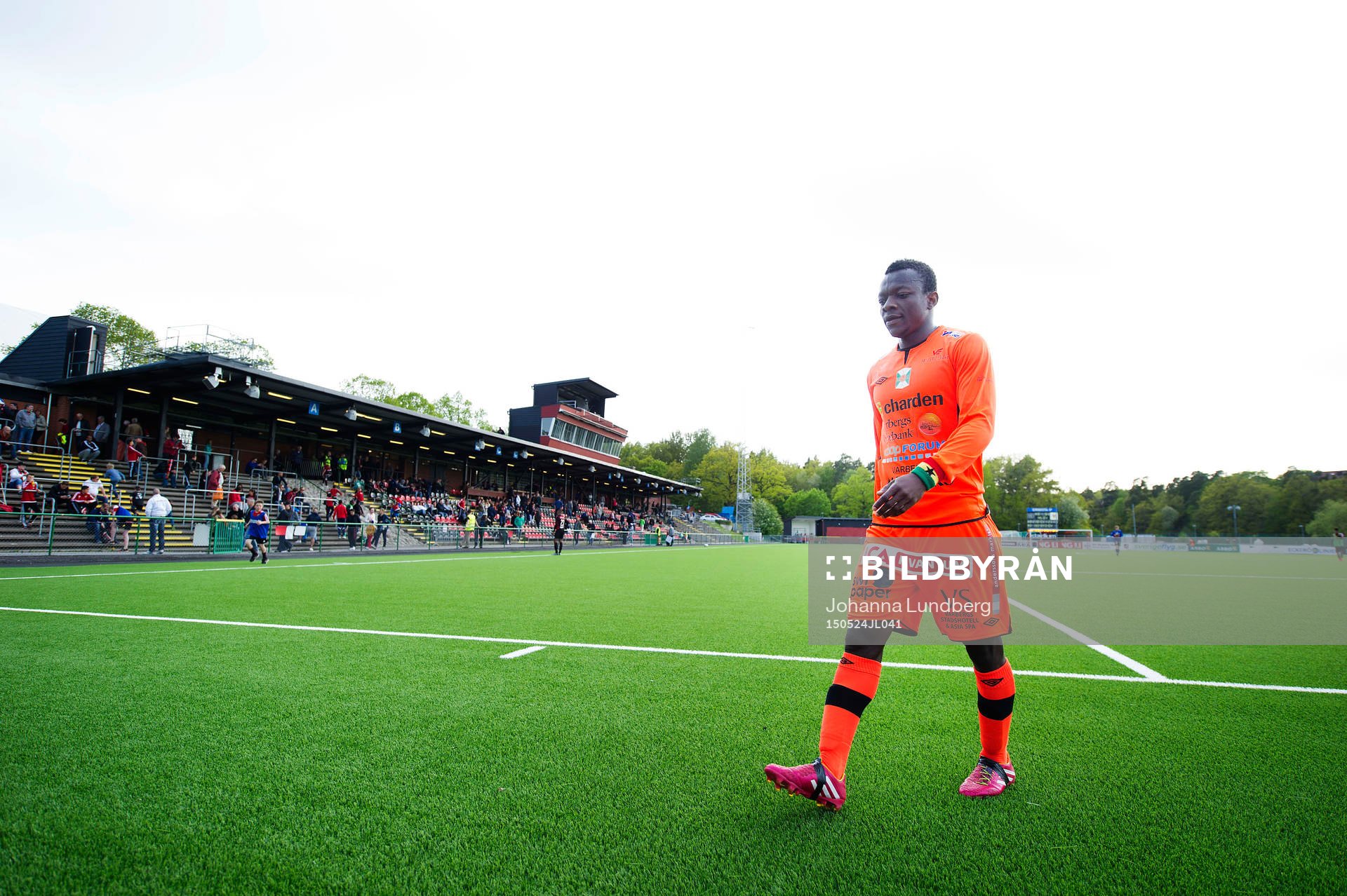 Varbergs Thomas Boakye går av planen