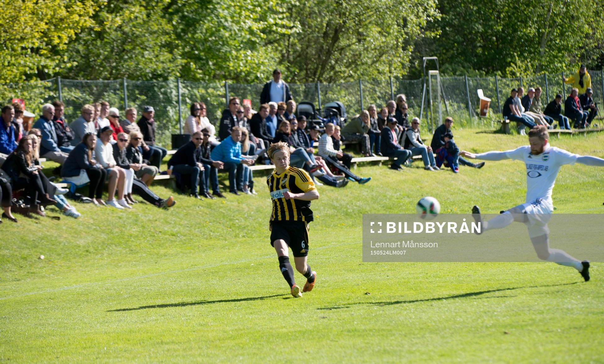 IFK Hässleholms  Philip Bengtsson i matchen i division 2
