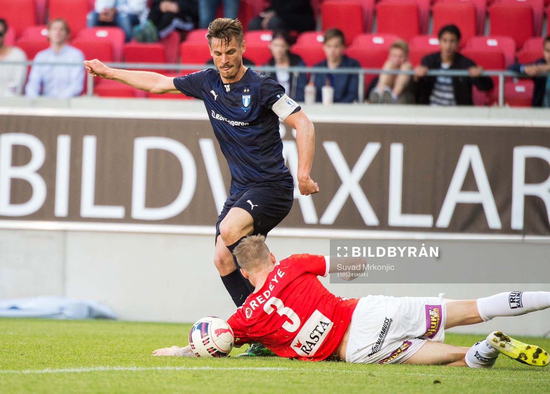 Malmö FFs Markus Rosenberg och Kalmars Marcus Nilsson