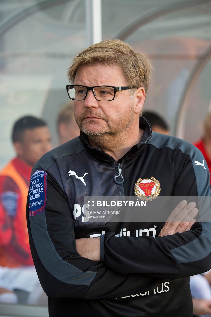 Kalmars tränare Peter Swärdh