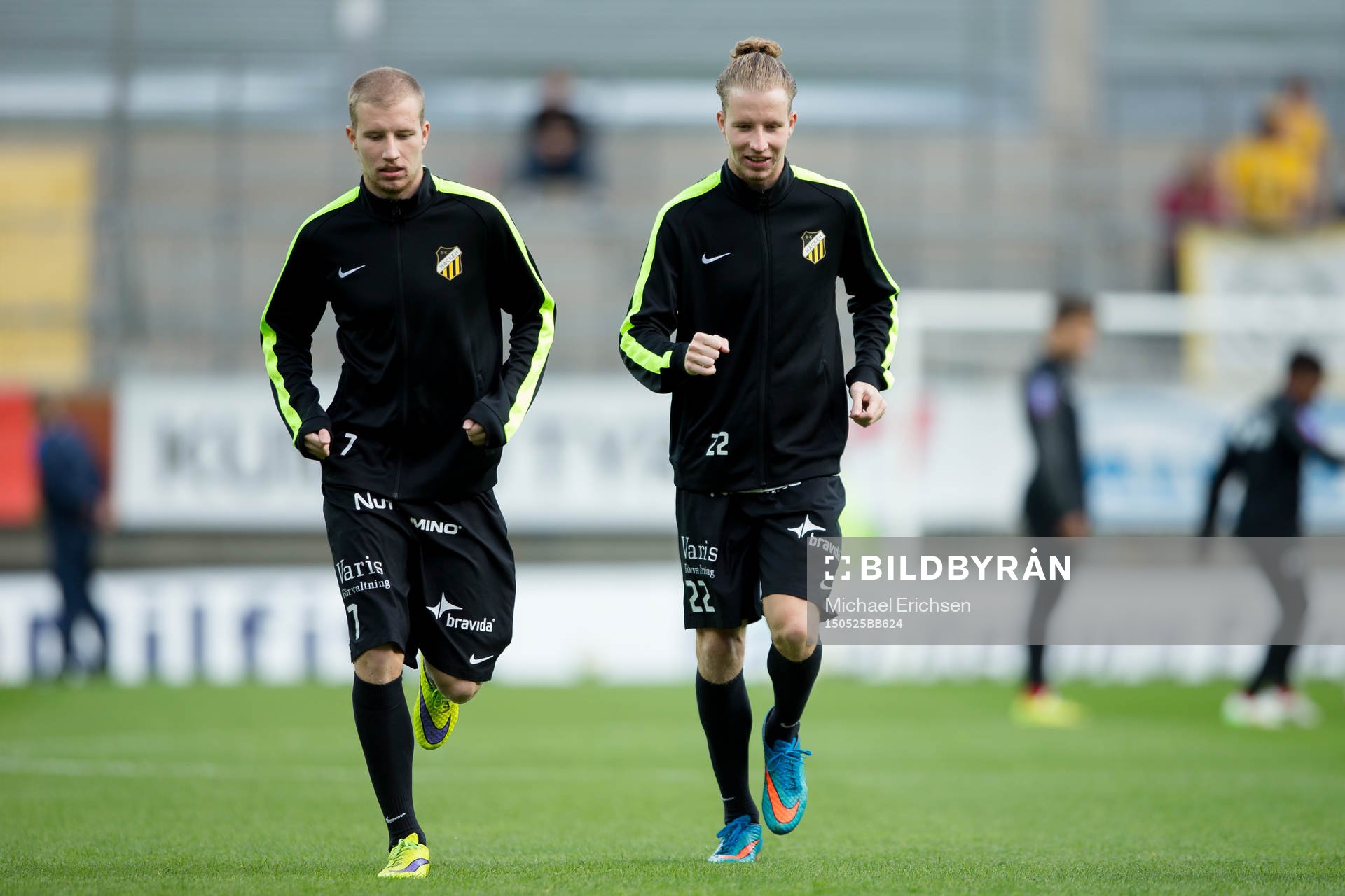 Häckens Simon Gustafson och Samuel Gustafson på