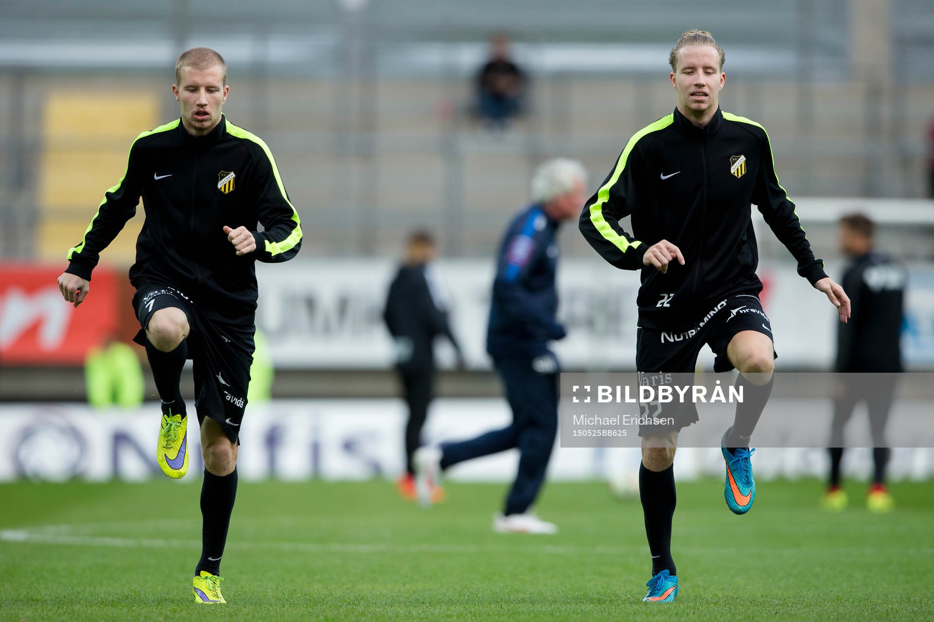 Häckens Simon Gustafson och Samuel Gustafson på