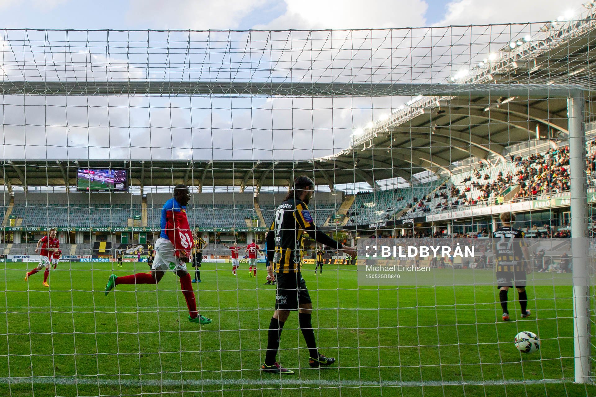 Falkenbergs Hakeem Araba jublar