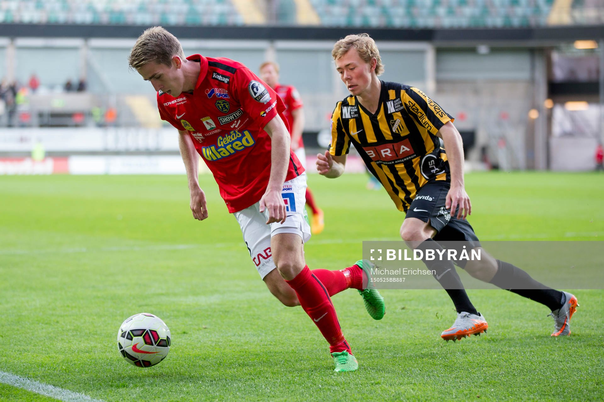 Falkenbergs Adam Eriksson steget före Häckens Joel