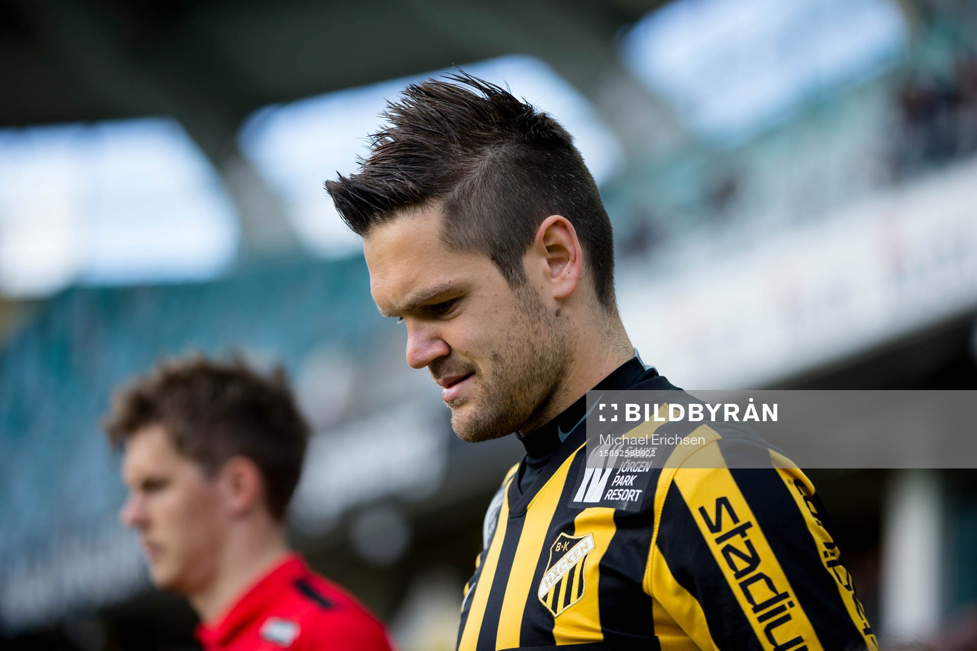 Häckens Ivo Pekalski innan fotbollsmatchen i Allsvenskan