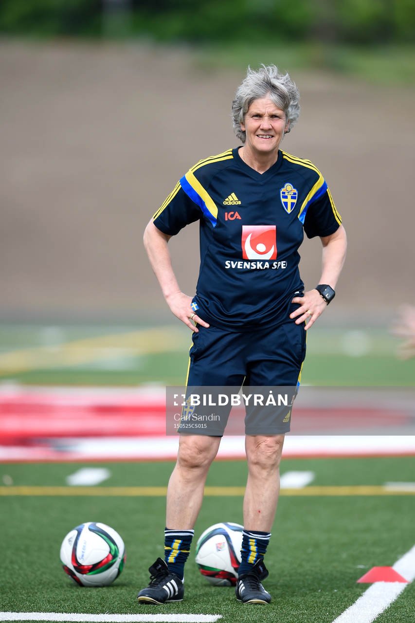 Förbundskapten Pia Sundhage