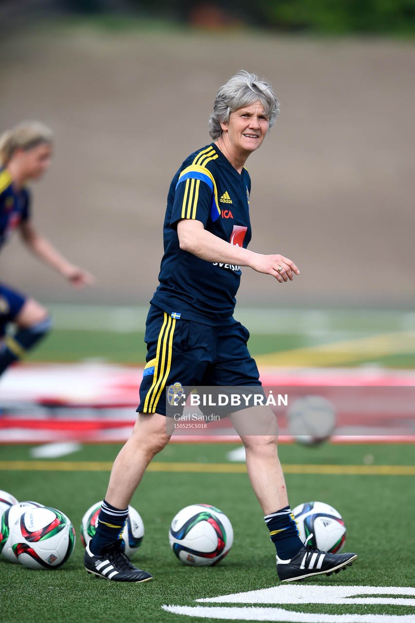 Förbundskapten Pia Sundhage