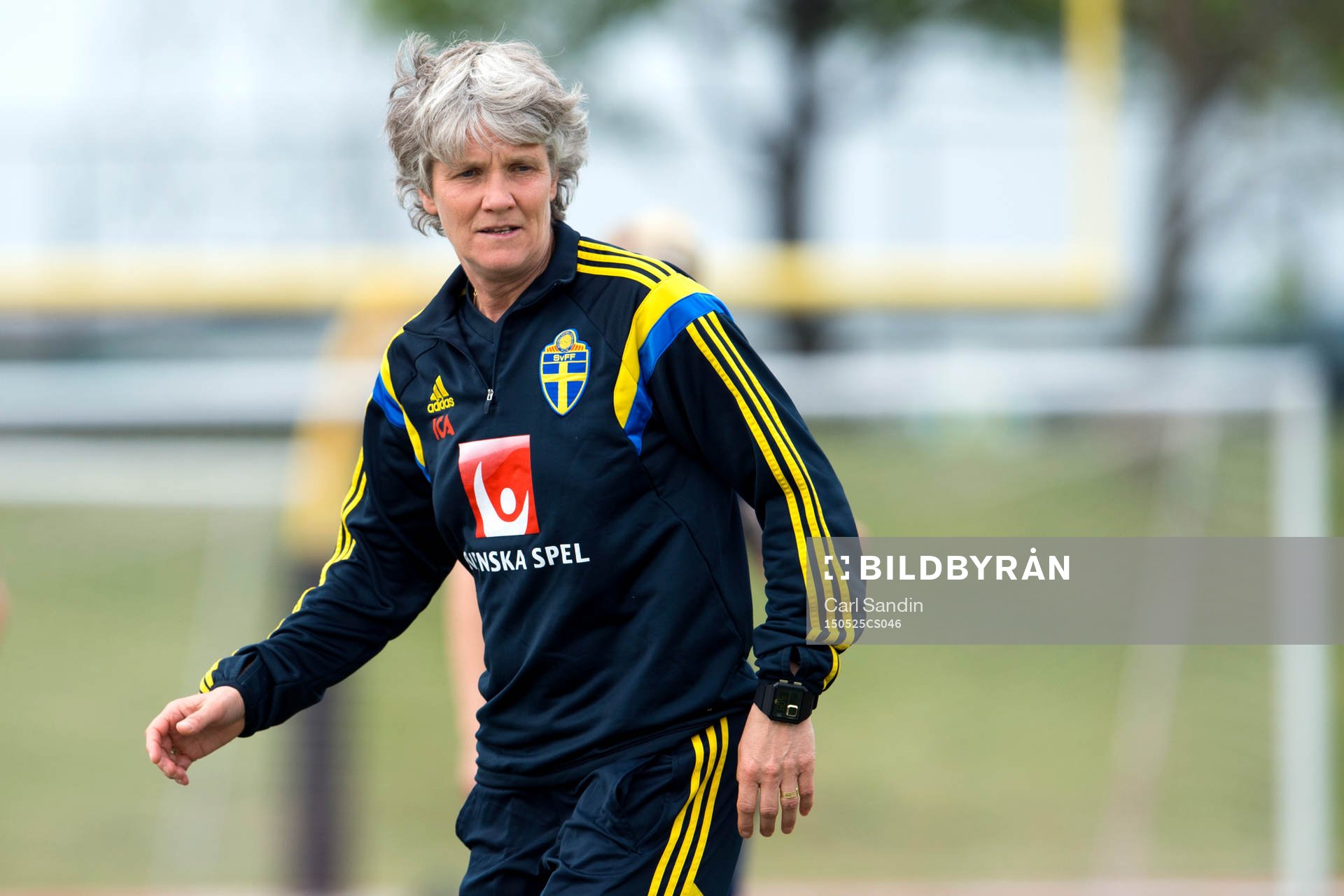 Sveriges förbundskapten Pia Sundhage