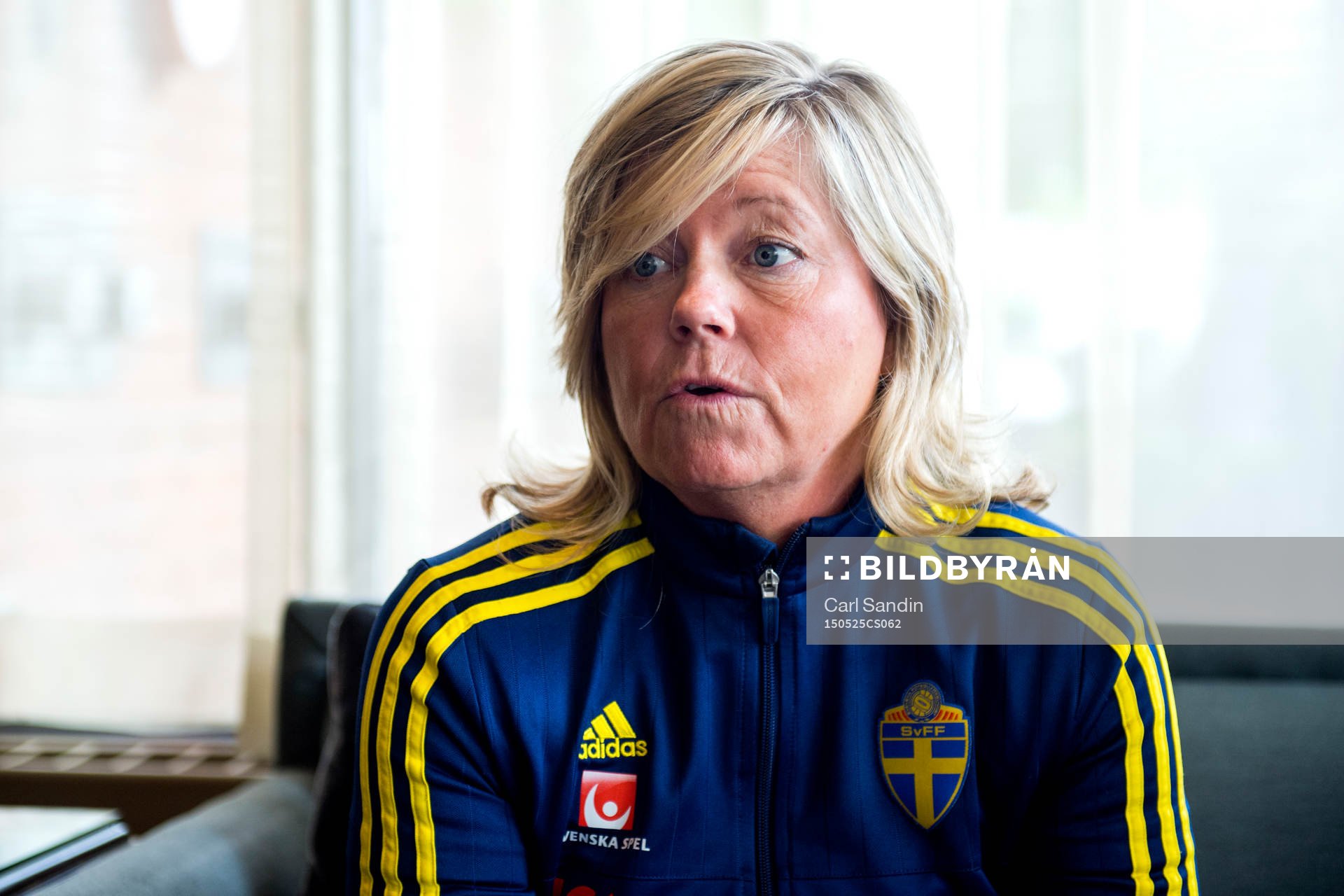 Sveriges landslagschef Marika Domanski Lyfors