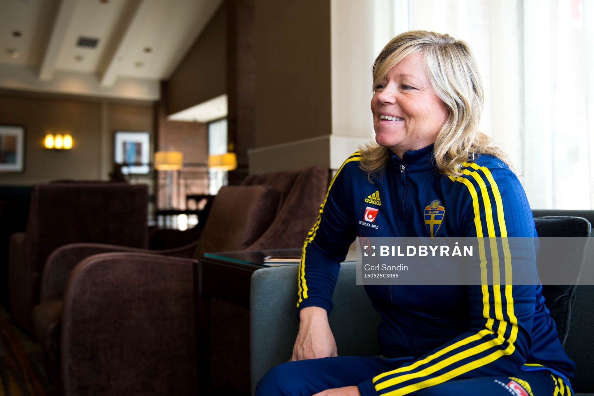 Sveriges landslagschef Marika Domanski Lyfors