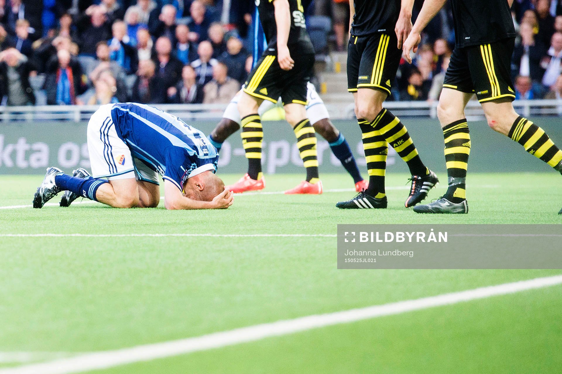 Djurgårdens Fredrik Stenman deppar